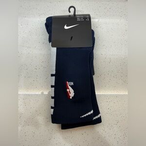 Nike NBA Authentics Dri-Fit Socks Men's Navy New with Tags 6-8